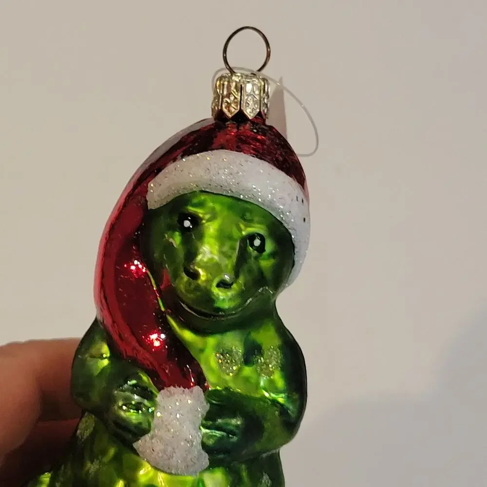 Vintage Glass Alligator Christmas Ornament Cost Plus World Market Hand Blown